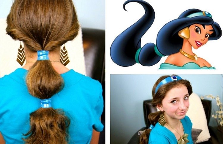 Halloween makeup frisyrer- Jasmine Kids Hair