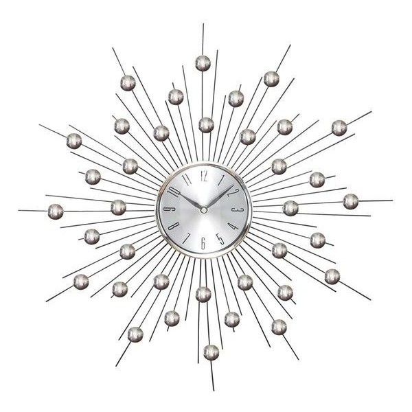 Καταπληκτικό μεταλλικό ακρυλικό ρολόι τοίχου