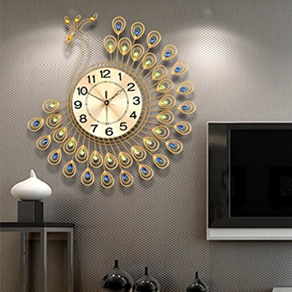 3D ρολόι τοίχου Peacock
