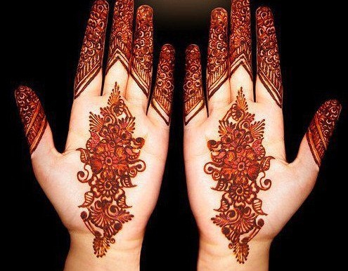 Arabian Mehndi -kuvio käsille