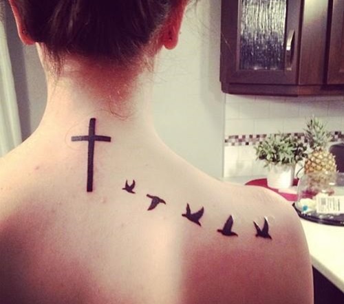 Flying Birds Tattoo -mallit tytöille