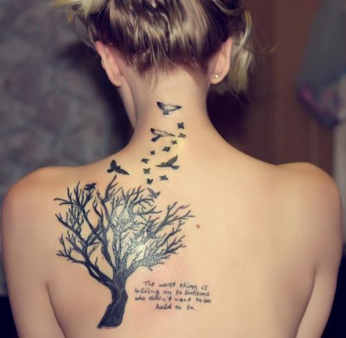 Δέντρα και πουλιά