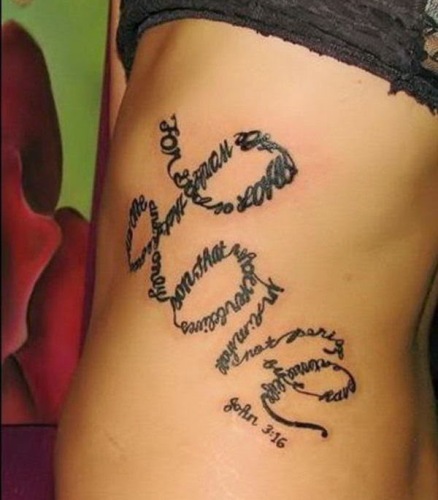 Γραμμένο σε Words Tattoos For Women