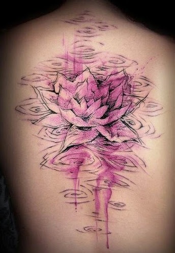 Σχέδια τατουάζ Lotus Pond