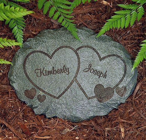 Garden Stone Valentine's Gift