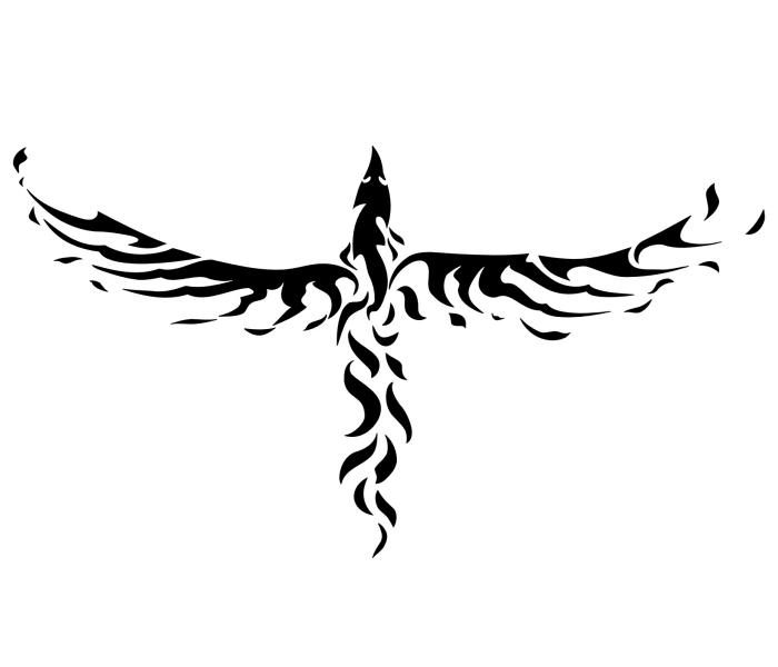 tatueringsmall-tillbaka-tatuering-design-phoenix-mening