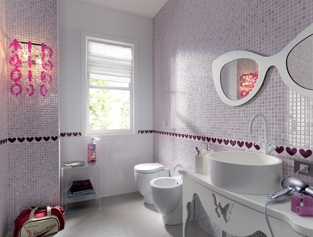 PopUp-mosaik-kakel-för-badrummet-subtila-lila-beklädnad-väggar-idéer