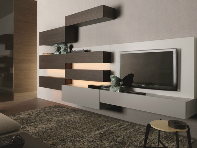 möbleringsidéer-vardagsrum-modern-vägg-enhet-trä-lackad-tv-väggmonterad-TAO10-MisuraEmme