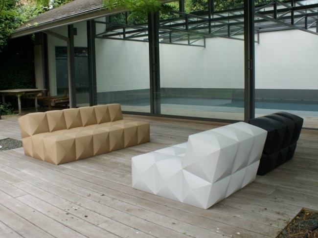 trädgårdsmöbler designidéer soffa sextums Pieter Jamart
