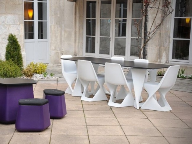 Qui est Paul Iso bordsstolar vit modern design