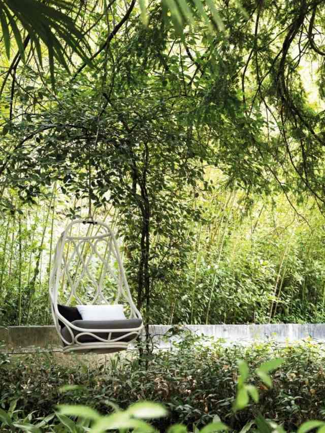 Flätade sittplatser idéer-hängande stol nautica möbler idéer-för trädgården
