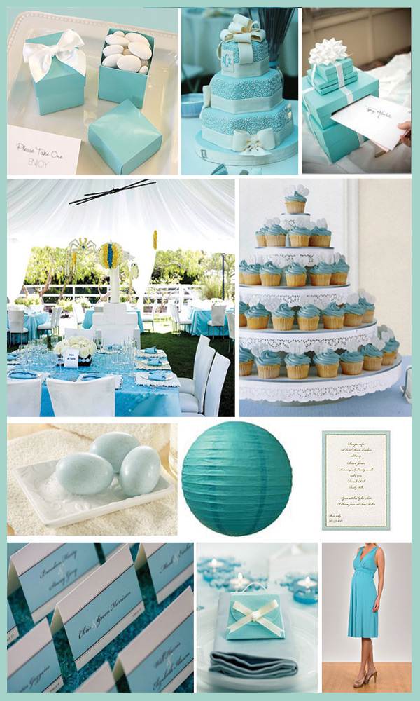 baby shower-boy-blue-cupcakes-cake-table decoration