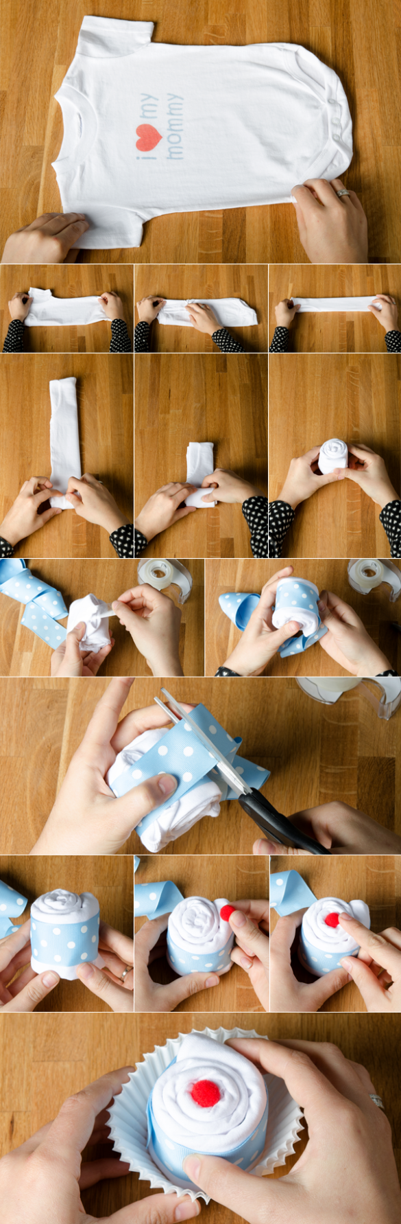 baby shower-gåvor-tinker-idé-cupcake-rompers