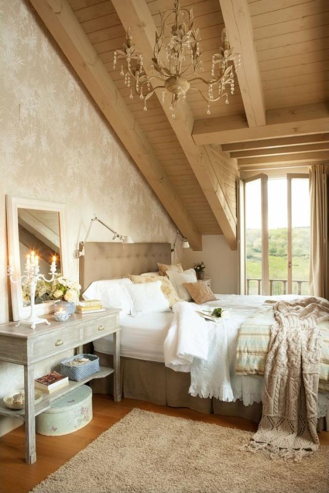 sovrum-loft-design-shabby-chic-vintage