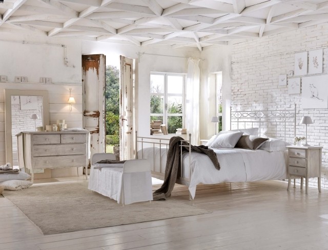 sovrum-möbler-shabby-chic-look-design idé