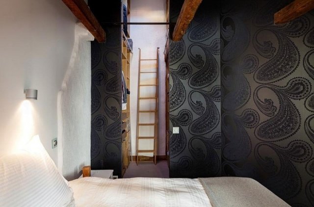 Väggdesign sovrum tapet mönster förslag icke-vävda tapeter