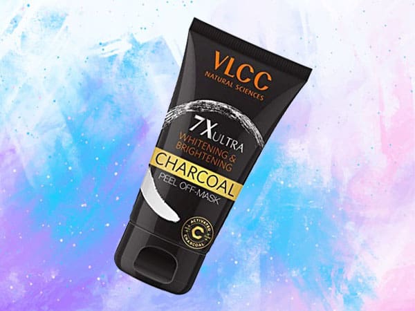 Vlcc 7x Ultra Whitening And Brightening Charcoal Peel Off Mask -naamio