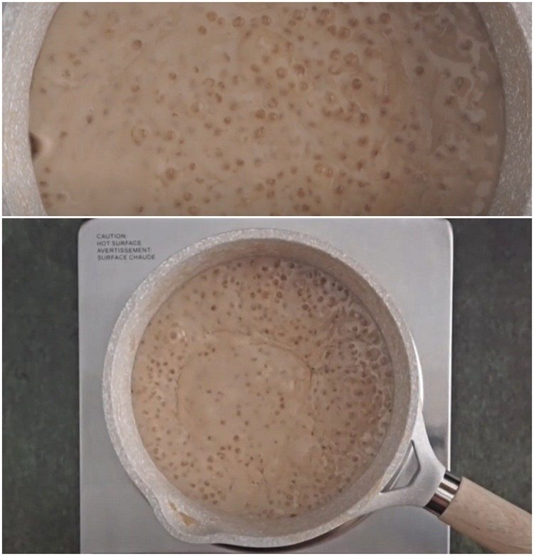 Recept på vaniljpudding med kokosmjölk och tapiokapärlor