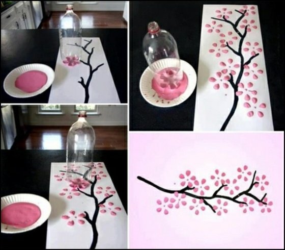 rosa-prickar-träd-blad-snitt-plast-flaska