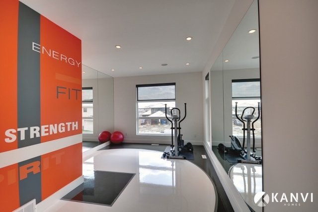 hem-gym-deco-foto-vägg-orange-motivationsord