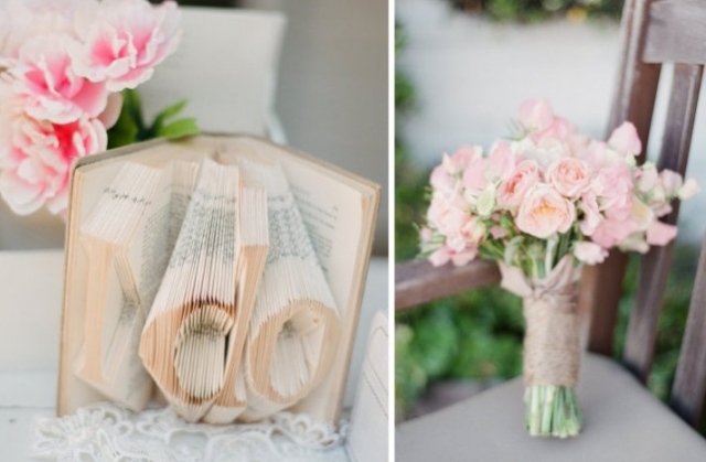 romantisk-bröllop-dekoration-från-blommor-bok