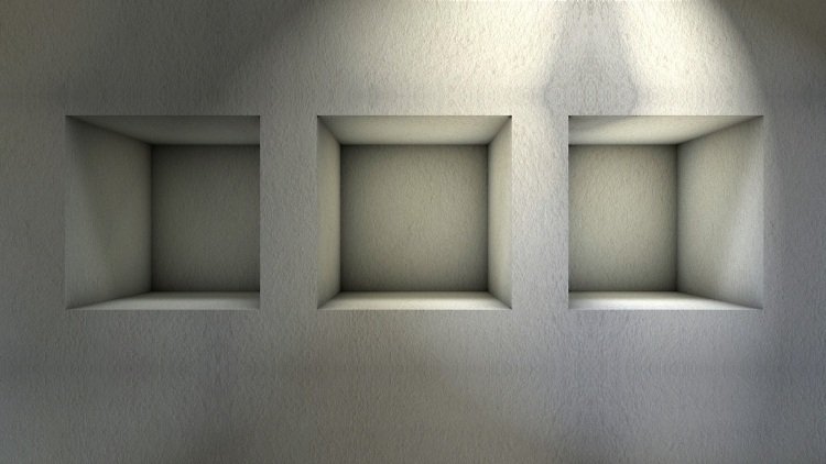 väggdesign-nisch-använd-belysning