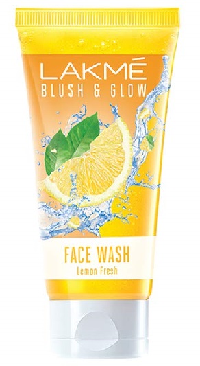 Lakme Blush And Glow Facewash - Lemon Fresh