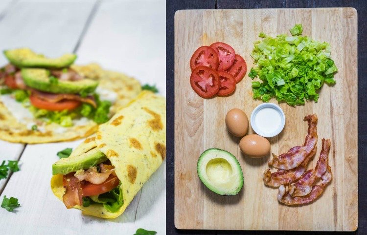 Lågkolhydratfrukost-recept-kontor-take-away-bacon-burrito