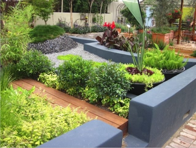 trädgård bevattning planering design växter art tips