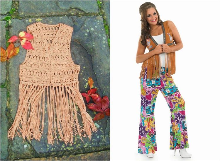 70-tals-mode-fest-hippie-väst-kantade byxor