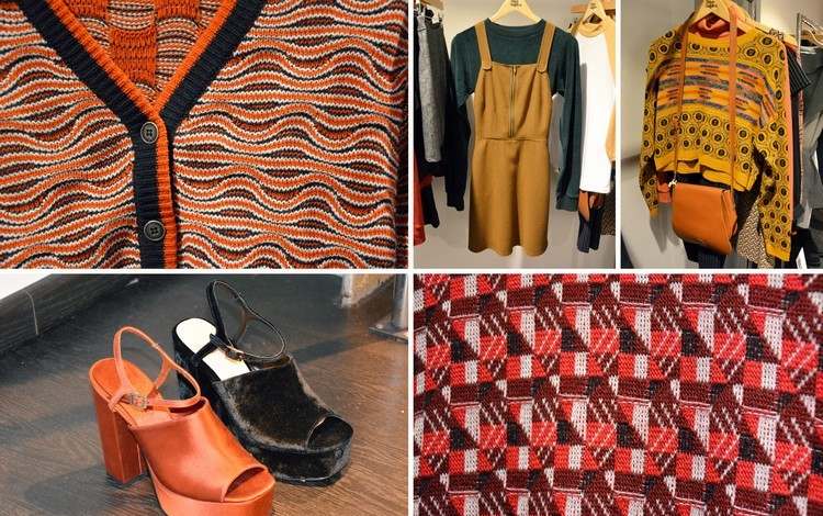 70 -talets modeparty stickade jordtåplattformskor