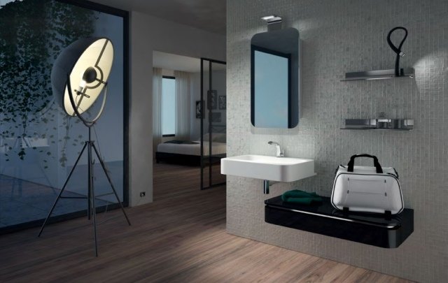 ACACIA-design-badrum-möbler-moderna-vägg-handfat-svarta hyllor