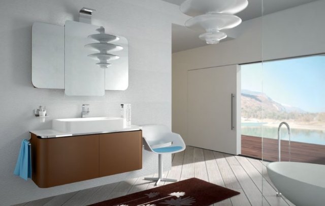 ACACIA-design-badrum-möbler-modern-vägg-handfat-skåp-brun-spegel skåp