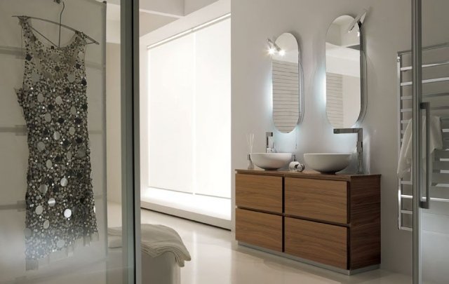 IBISCO-moderna-badrum-möbler-dubbel-handfat-trä-underskåp-bakgrundsbelyst-spegel
