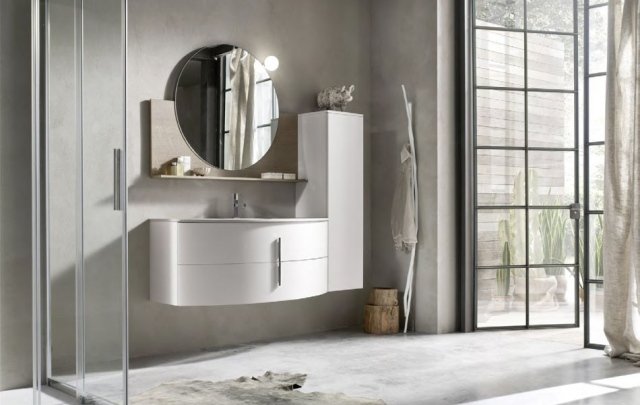 moderna-badrum-möbler-START-set-vit-matt-trä-hylla-rund-spegel