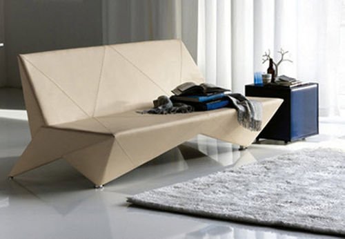 cattelan origami coola idéer för modern soffdesign