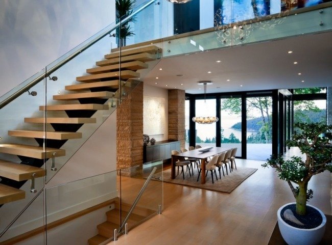 modern design matsal idéer matbord grädde matta Burkehill designhaus