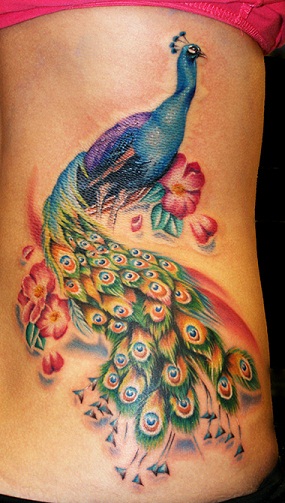 Peacock Paisley Tatuointisuunnittelu