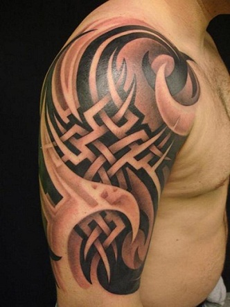 Tribal Paisley Tattoo -mallit