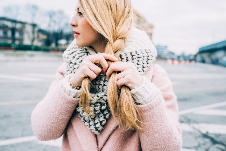 förhindra torrt hår på vintern