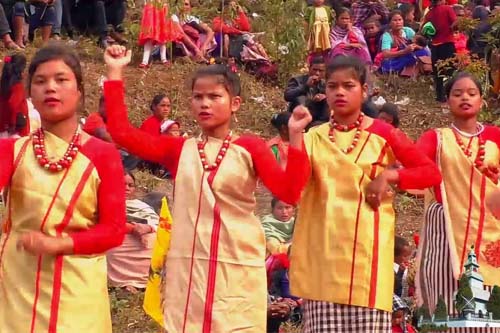 Shad Sukran messut ja festivaalit Meghalayassa