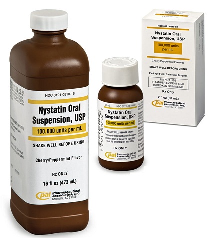Nystatin πόσιμο εναιώρημα για γωνιακή χειλίτιδα