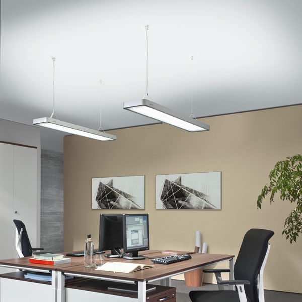 lysrörslampor idéer för att inrätta miljövänliga kontorslokaler
