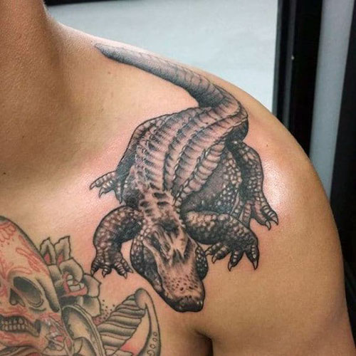 Alligaattorin tatuointimallit 3