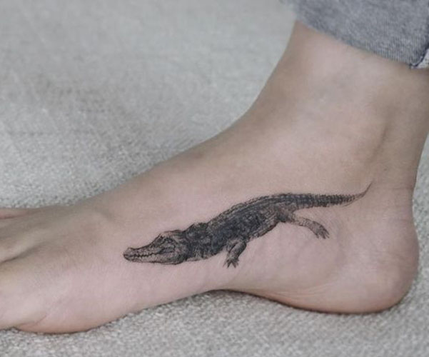 Alligaattorin tatuointimallit 4