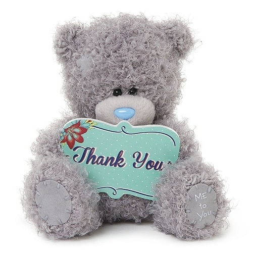 Teddy Bear Ευχαριστώ Δώρο