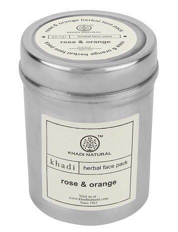 Khadi Rose and Orange Face Pack