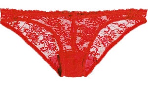 Entinen poser Red Panty