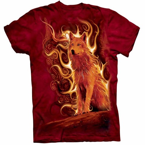 Μπλουζάκια Fiery Wolf