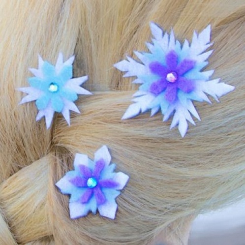 Prinsessa hiusleikkeet Frozen Crafts